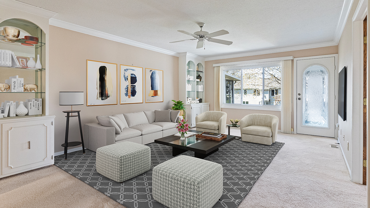 Virtual Furniture and Decor Applied — after